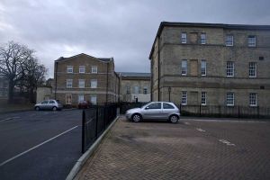 Looking Towards The Former Recreation Hall